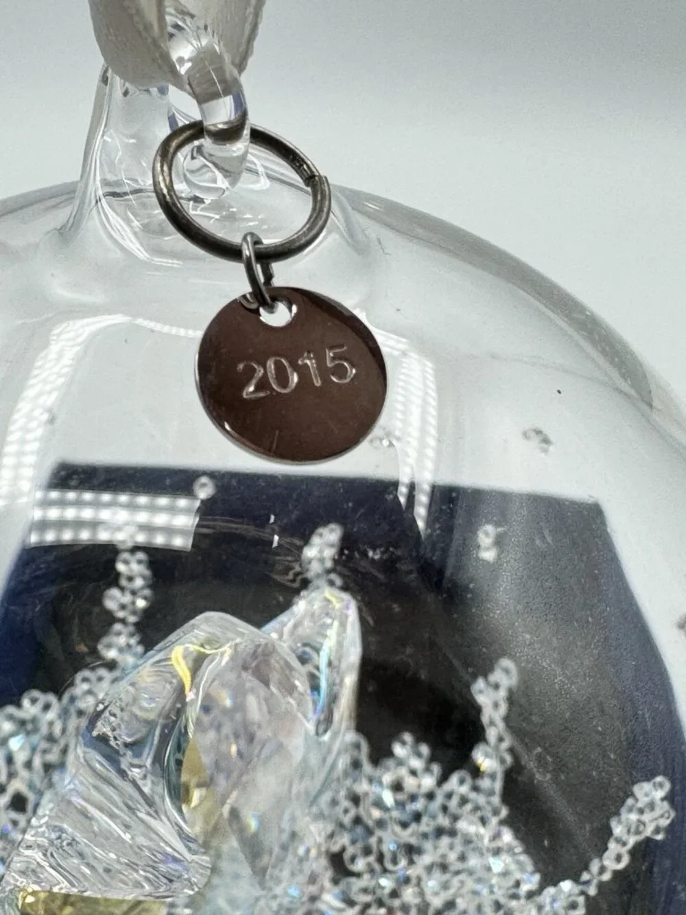 2015 Swarovski Annual Christmas Ball Ornament Original Box